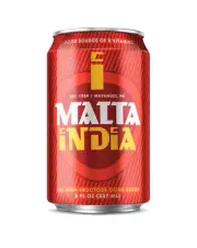 12Cans Malta India Malt Soft Drink Refresco Puerto Rico Cold Beverage Food Juice