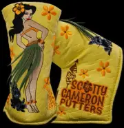 Scotty Cameron 2022 Hawaiian Open Vintage Oasis Hula Girl Putter Headcover New!