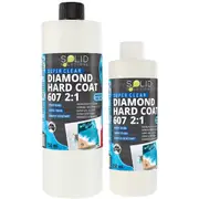 Solid Solutions Diamond Hard Coat 607 UV Resistant Premium Epoxy Resin 2:1 750ml Beginner Kit