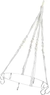 Cabilock Cotton Rope Herb Drying Rack Handwoven Kitchen Drying Stand Herb Driers Decorative Hanger