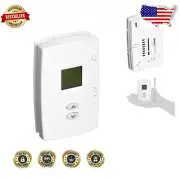 Pro 1000 Touch-Controlled Wall Thermostat with Glossy Finish - 1 Heat/1 Cool