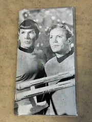 Star Trek Adventures Spock Kirk Address Book - TOS 1989 Universal Studios
