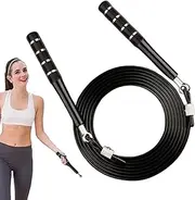 Speed Jump Rope, Steel Wire Exercise Jump Cabl Fitness Cord, High Strength Gym Jumping Cord Skipping Cable for Weight Loss Body Shaping