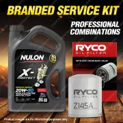 Ryco Oil Filter 5L PRO20W50 Engine Oil Kit for Holden Astra Calais Commodore VL