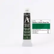 Grumbacher Academy Watercolor Hooker's Green Deep Hue