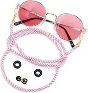 Kalevel Eyeglass Chains for Women Pink Glasses Lanyard Holder Strap Sunglasses Strap Eyewear Retainer