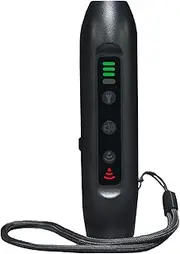 Oimzzr Upgrade Ultrasonic Dog Repeller 3 Modes Portable Chargeable Dog Drive Device with Intelligent High Brightness Flashlight Dog Training Device with Indicator Colorful Light Function