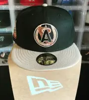 New Era Anaheim Angels Rust Belt 2.0 59FIFTY Fitted 35th Ann Patch 7 1/2