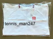 Uniqlo Roger Federer RF 2020 Australian Open Tennis Shirt Polo Henley DRY-EX NWT
