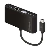 Alogic MP-UCVGGECH USB-C Multiport Adapter with VGA/USB-A/Gigabit Ethernet/USB-C