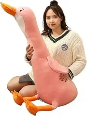 Simulation Big White Geese Plush Toy Doll Cute Girl Ragdoll Duck Doll for Girls Sleeping Soothing Pillow
