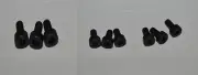 Black Floyd Rose Bridge Tremolo Screws Set Made In Italy