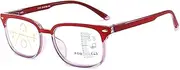 Progressive Multifocus Reading Glasses Women Men Blue Light Blocking