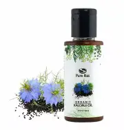 Pure Rus Cold Pressed Organic Black cumin Kalonji Oil for Hair and Skin, 100ml