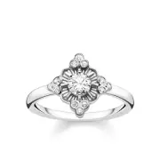 Thomas Sabo TR2221-643-14-50 Glam & Soul Ring Royalty weiß 925 Silber neu