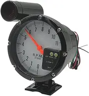 PCECKMZTFZ 5 Inch Stepper Motor Auto Ｇasoline Car Tachometer Gauge 7 Color Shift-Light 4-6-8 Cylinder for 11000 RPM Meter Speedometer