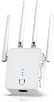Wifi Extender, 2024 Fastest Wifi Booster 1200Mbps Dual Band (5Ghz/2.4Ghz) Wifi E
