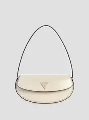 GUESS Women's White Arnela Shoulder Bag