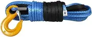 10mm X 28m Dyneema SK75 Winch Rope Hook Aluminium Fairlead - Synthetic Cable 4x4