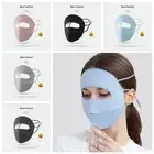 Face Mask Ice Silk Mask Sunscreen Face Scarf Face Gini Mask Face Cover Sports