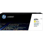 HP 659X High Yield Yellow Toner Cartridge - W2012X