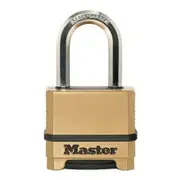 MASTER LOCK 38mm Brass Excell Combination Padlock M175DLFAU
