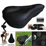 BICYCLE SADDLE COMFORTABLE SOFT PAD BLACK CUSHION SOFT CYCLE