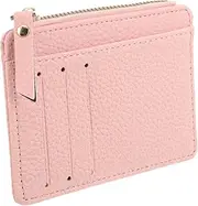 [Yardenfun] Women Wallet Compact PU Zippered Purse for Cards and Coins for Outdoor Shopping Travel and Daily Use Card Holder with Multiple Slots