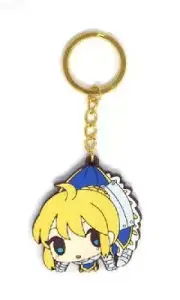 Fate/Zero Saber Rubber Keychain