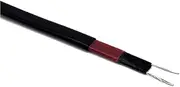 Silicone Rubber Heating Wire, 12V DC Self Regulating Heating Cable, Low Voltage Heat Trace Cable for Freeze Protection(7 Meters)