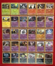 Trick or Trade 2022 & 2023 - Complete Pokemon Master Set Sleeved From Package