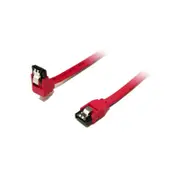Alogic SS3-25 25cm 180 Degree to 90 Degree SATA 3 Cable 6 GB Data Transfer Speed