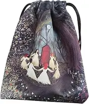 Tarot Card Holder Pouch | Drawstring Tarot Card Storage Bag,Tarot Card Dice Bag Tarot Card Holder Bag Jewelry Pouch for Tarot Enthusiasts Hand Bags 13x18cm, Refer to description, Unisex