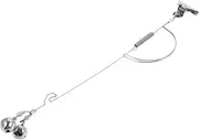 Stainless Steel Fishing Bell Alarm Replacement for Alarm Bells for Sea Lake Fishing