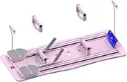 Pilates Board - Comfortable Grip Abdominal Exercise Board Foldable Roller Core Trainer for Abdominal Versatile for Great Home Workout