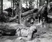 Paulette Goddard, Riobert Preston North West Mounted Police 1940 OLD PHOTO