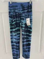 NWT Old Navy Elevate Crop High Rise Go Dry Multicolor Leggings Size XS