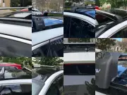 For Audi A6 C8 Avant 2019-Up Roof Rack Cross Bars Metal Bracket Flush Rails Alu