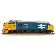 Bachmann 35-309 OO Gauge Class 37/0 37260 'Radio Highland' BR Blue Large Logo Ce