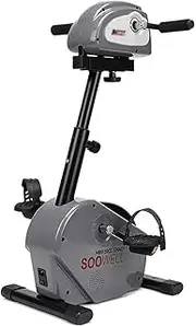 Rehabilitation Electronic Physical Therapy Exercise Bike, Indoor Pedal Exerciser, Fitness Bicycle Adjustable Resistance Arm & Leg Fitness Training Machine