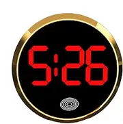 Electronic Clock for Car | Electronic Touch Screen Dashboard Clock | Intuitive Interface Vehicle Interior Supplies for RV, Truck, SUV, Sedan, and Small Car