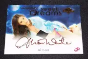 2017 Benchwarmer ALISON WAITE Dreamgirls #2 SWEET DREAMS Gold Foil Auto PLAYBOY