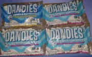 4 Dandies Vegan Gluten Free Marshmallows Minis and 10 Ounce Vanilla Flavored