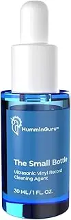 HumminGuru Anti-Static Vinyl Record Cleaning Agent, Highly Improves Ultrasonic Record Cleaning Effectiveness and Drying Time, Vinyl Record Cleaning Solution Kit Without Alcohol. (The Small Bottle)