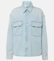 [Agolde] Agolde Gwen Slice denim shirt AU 12 blue