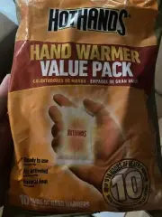 HotHands Hand Warmer 10 Pair Value Pack Piece 10 Hour Packets