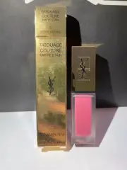 YSL Tatouage Couture Liquid Matte Lip Stain #5 Rosewood Gang Made in 2018-01