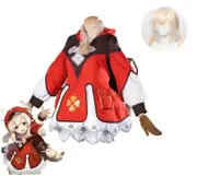 Genshin Impact Klee Costume & Wig Anime Comicon Gaming Cosplay Outfit