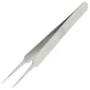 Pointy Tip Polished Stainless Steel Straight Tweezers 11cm W1Y1