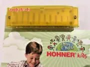 HOHNER HARMONICA FOR CHILDREN KIDS - YOU PICK THE COLOR NEW WITH CLEAR CASE***